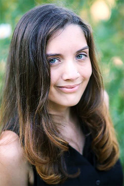 A portrait of Bethany